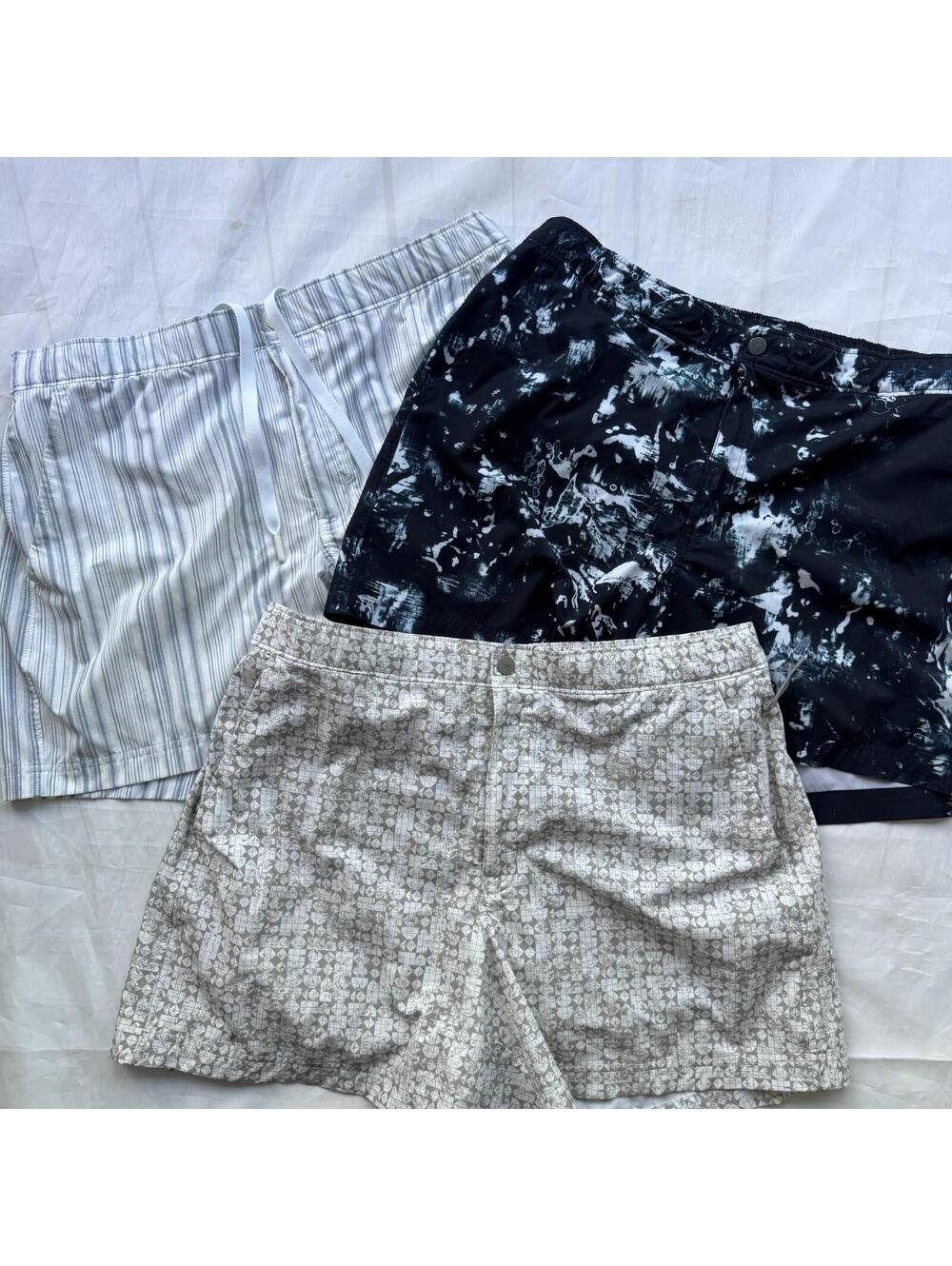 VRST Shorts Lot Mens Large L Resort Hybrid Chino Casual Stretch 3 Pair Bundle